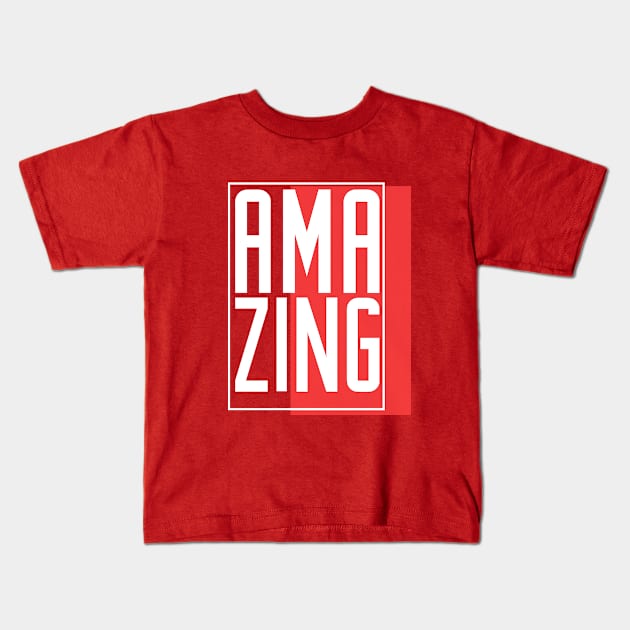 AMAZING Vector design Kids T-Shirt by Bugle_Graphics